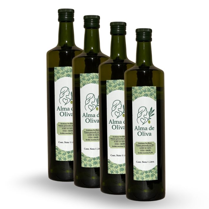 Pack 4 Aceites de oliva 1 Lt. Alma de Oliva